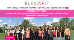 Desktop Screenshot of flexafit.com